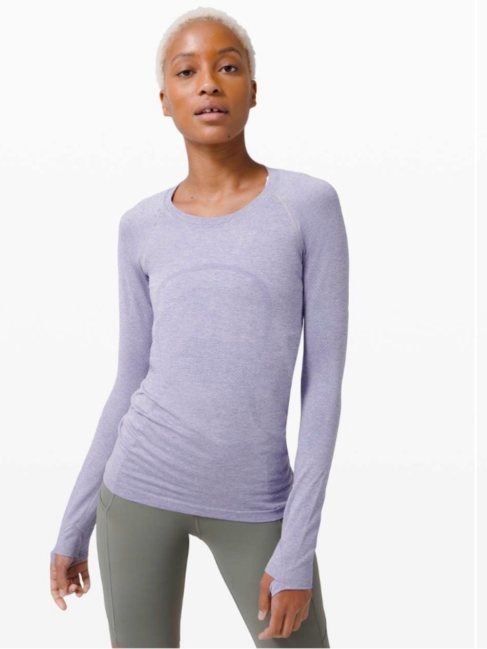 VGUC Lululemon Swiftly Tech Long Sleeve 2.0
Peri Purple / Iced Iris